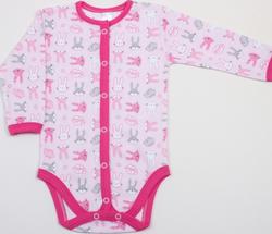 Верес боді Hello Bunny pink 68 102.44.68