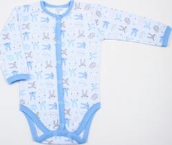 Верес боді Hello Bunny blue 56 102.46.56
