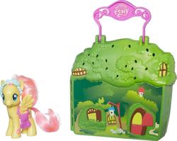 Hasbro набор My Little Pony Мейнхеттен Коттедж Флаттершай B3604EU4/EU6ep