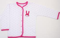Верес кофточка Hello Bunny white-pink  68 103.45.68