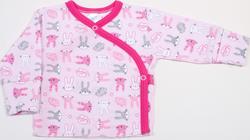 Верес распашонка Hello Bunny pink 56 103.44.56