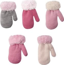YO варежки детские R-001A/GIRL, в ассортименте 12 R-001A/GIR/12