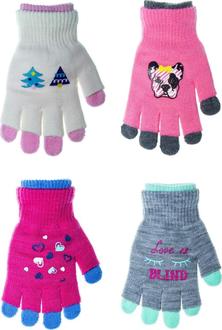 YO перчатки детские R-97A/GIRL, в ассортименте 14 R-97A/GIR/14