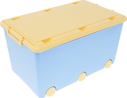 Tega ящик для игрушек Chomik IK-008 light blue-yellow 16986ber
