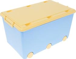 Tega ящик для игрушек Chomik IK-008 light blue-yellow 16986ber