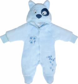 Garden baby комбинезон махра, голубой 62 10434-25/32-62-голубой