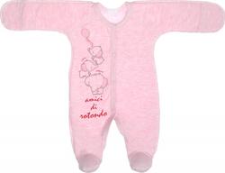 Garden baby комбинезон "Слоники" розовый меланж 56 10775-07-56-розовый меланж