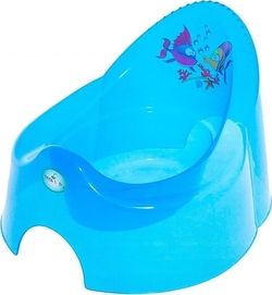 Tega горшок Aqua AQ-001 blue transperent 16823ber