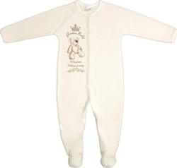 Garden baby комбинезон керри "Драгоценный мишка", светло-молочный 68 10178-02-68-св.молочный