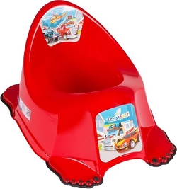 Tega горшок Cars PO-048 red 18068ber