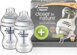 Tommee Tippee пляшечка для годування антиколікова 2Х260 мл 71593iti