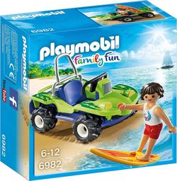 Playmobil конструктор серии "FamilyFun" Серфер с квадроциклом 6982ep