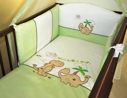 Remi дитячий комплект постільної білизни Di Lusso, 3 елементи Dinosauri Premium 50311