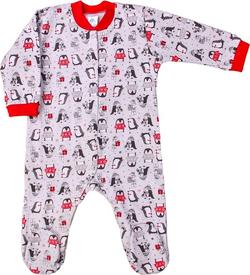 Верес комбінезон "Penguins red" 56 101.65.56