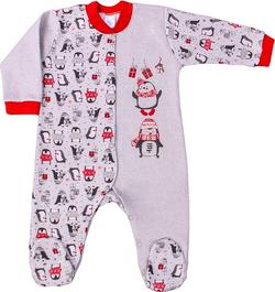 Верес комбінезон "Penguins red combi" 56 101.65-2.56