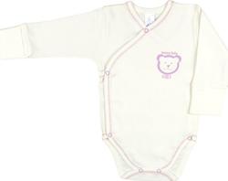 Верес боді коса застібка "Happy Baby lilac" 56 102.68-4.56