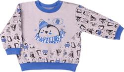 Верес кофточка-свитшот "Penguins blue" 68 103-2.66.68