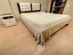 Issihome плед вязаный beige m015072