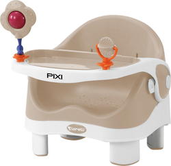Bertoni стульчик для кормления Pixi  beige&white 20858ber