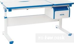 FunDesk стіл-трансформер Creare with drawer Blue Creare with drawer Blue