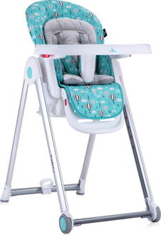 Lorelli стульчик для кормления Party green/grey balloons 21277ber