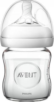 Avent пляшечка для годування Natural скло 120 мл 8710103876434