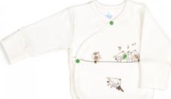 Верес распашонка "Funy sparrows" 56 103.78.56