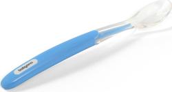 BabyOno ложечка силиконовая узкая синяя 1069bo