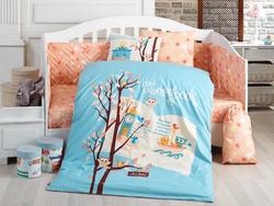HOBBY КПБ дитячий Dream Clock голубой 100х150/2х35х45 44408bt