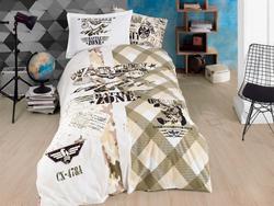 HOBBY комплект постельного белья Poplin Sky Force зеленый 44477_1,5bt