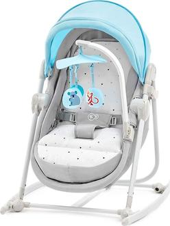 Kinderkraft шезлонг-качалка 5 в 1 Unimo Light Blue KKBUNIMLIBL000