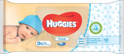 Huggies салфетки влажные Pure 5029053550039