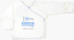 Верес распашонка "I love my daddy blue" 56 103.81-5.56