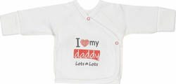 Верес распашонка "I love my daddy red" 56 103.81-4.56
