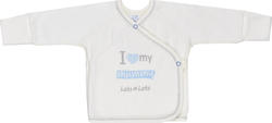 Верес распашонка "I love my mammy blue" 56 103.81-8.56