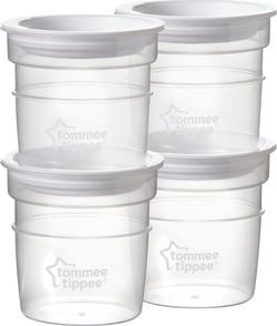 Tommee Tippee контейнери для зберігання грудного молока (4 шт) white 71583iti