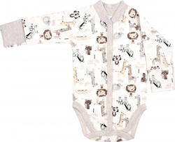 Верес боди "Crazy Zoo beige" 62 102.79.62