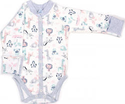 Верес боди "Crazy Zoo mint" 56 102.80.56