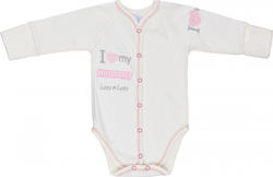 Верес боди "I love my mammy pink"  56 102.81-9.56