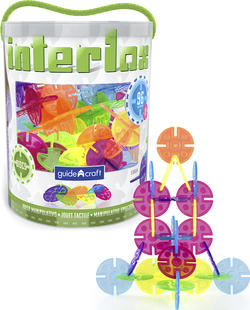 Guidecraft конструктор Interlox Диски G16834afk