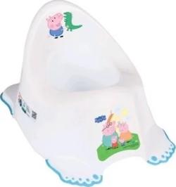 Tega горщик Farm Animals з протиковзкою гумою белый с голубым FA-001-103-N