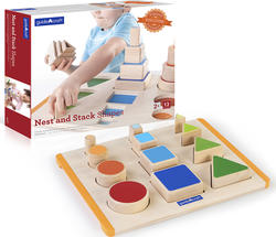Guidecraft набор для обучения Manipulatives Формы и пространство G6737afk
