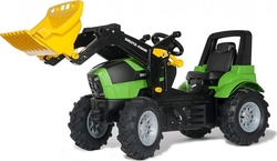 Rolly Toys трактор с ковшом rollyFarmtrac Deutz Agrotron 7250 TTV черно-зеленый 710133