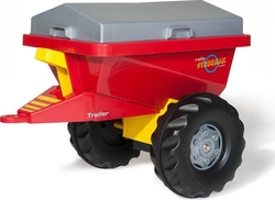 Rolly Toys прицеп на 2х колесах rollyStreumax красный 125128