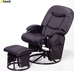 Hauck кресло для кормления и отдыха Metal Glider Black 68702-4