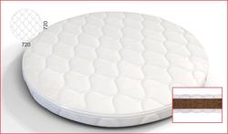 IngVart матрац Baggybed Round кокосова койра 72x72x7 см 2100020000009in