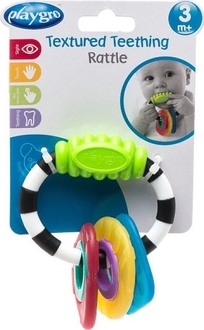 Playgro погремушка-прорезыватель "Геометрические формы" Геометрические формы 15406iti
