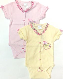 Garden baby боди на короткий рукав "Ажур 2016", розовый 74 19367-88-74-розовый (дев.)