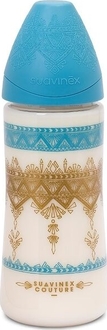 Suavinex бутылочка "Couture" 270 мл Голубой 304151bbg