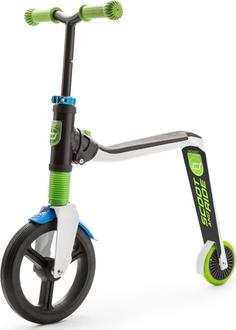 Scoot&Ride самокат Highwayfreak 3.0 белый/зеленый/синий SR-202310-WHITE-GREEN-BLUE